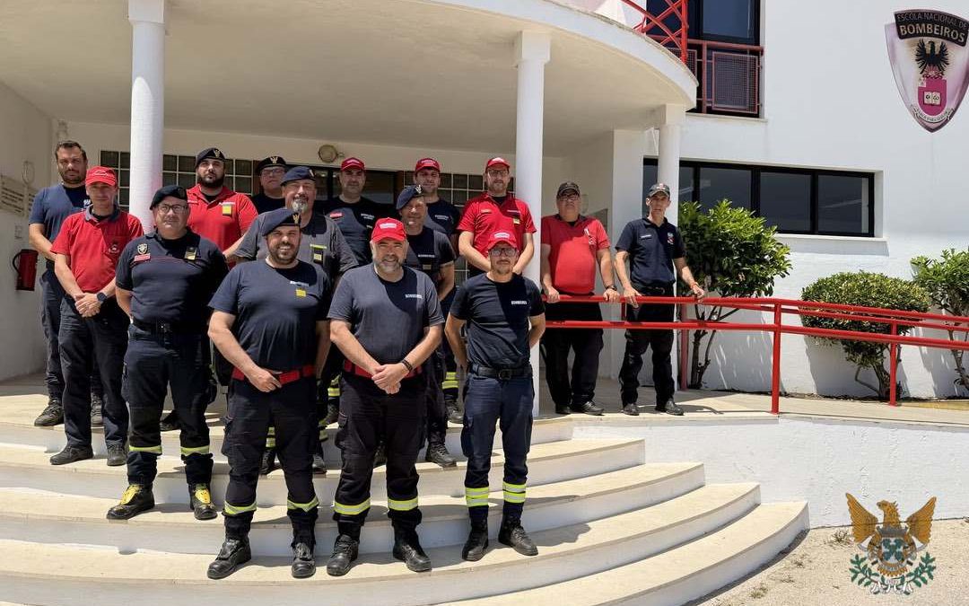 Adjunto do Comando dos Bombeiros Voluntários de Armamar participou na formação avançada em Gestão de Operações em Incêndios Rurais