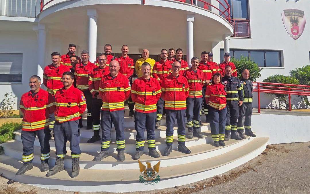 Nova formação de operações com máquinas em incêndios rurais