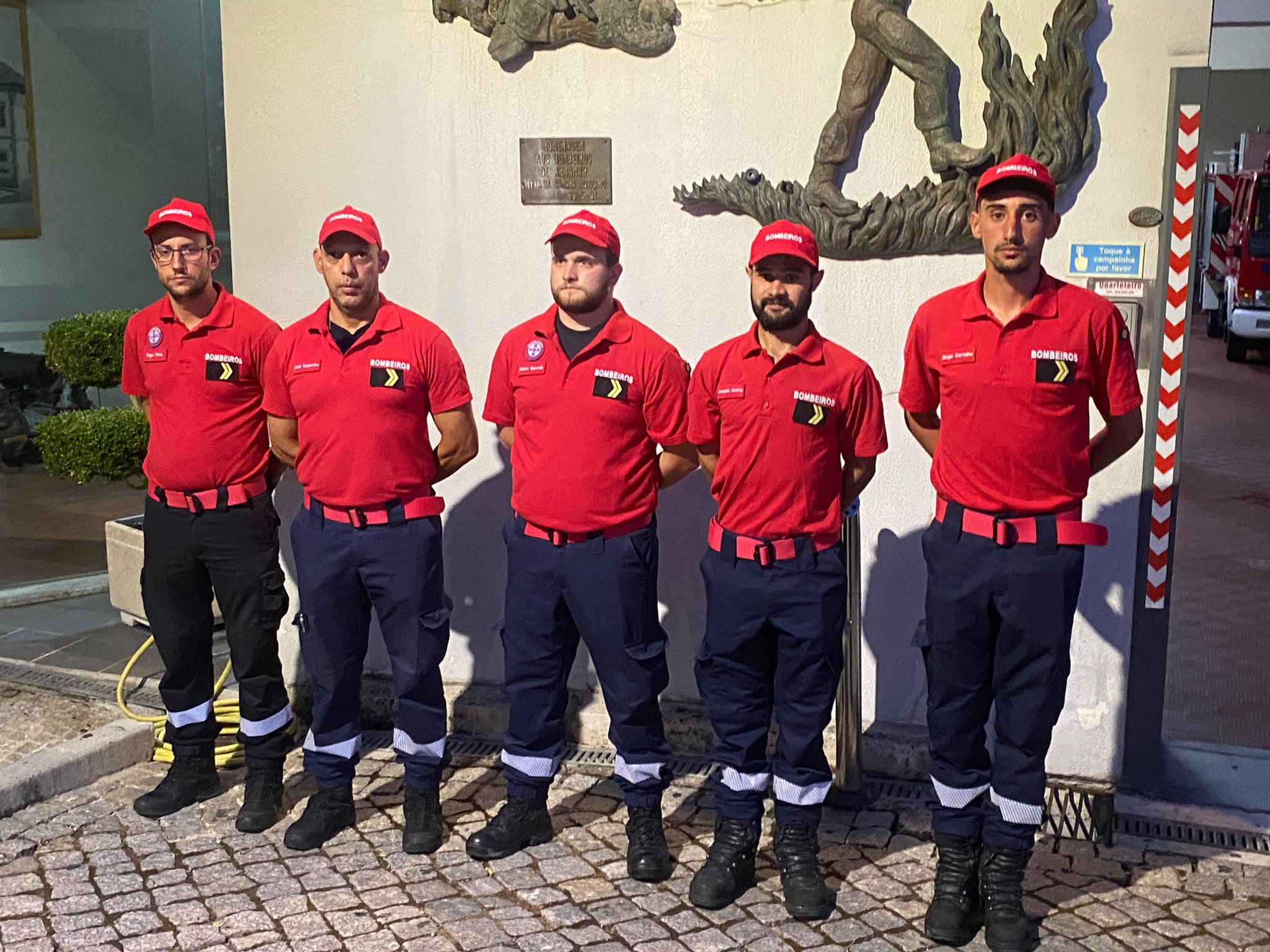 Cinco elementos dos Bombeiros Voluntários de Armamar promovidos a Bombeiros de 3.ª