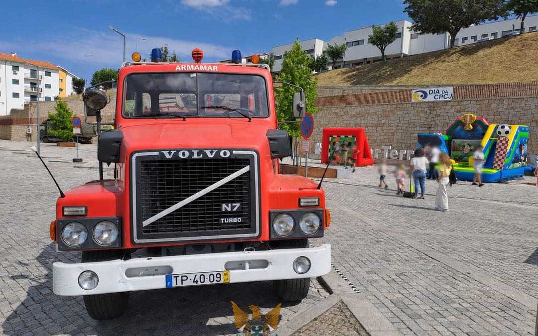 Associação Humanitária de Bombeiros Voluntários de Armamar marcou presença na 15.ª edição do dia da CPCJ